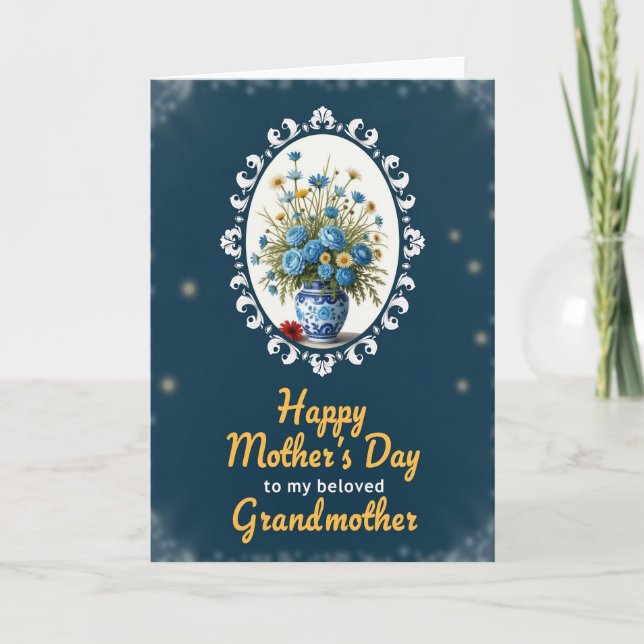 Starry Mothers Day Art Card (Front)
