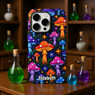 Starry Mushroom Field iPhone 16 Pro Case