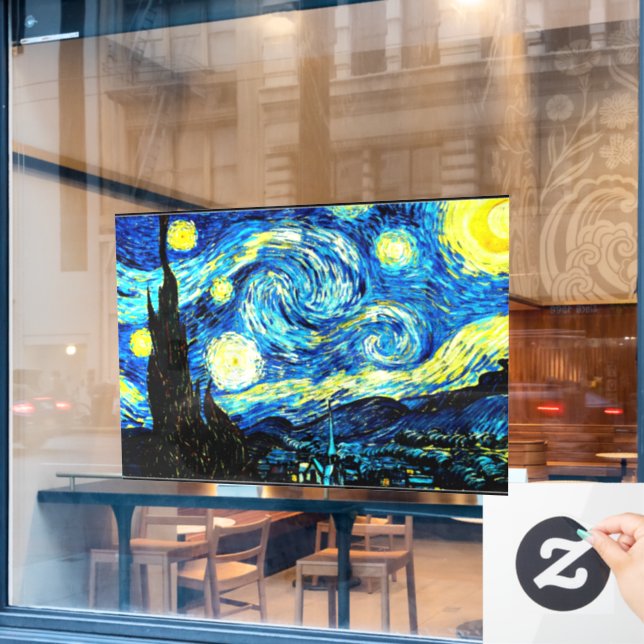Starry Night, 72x52 (Cafe Window)
