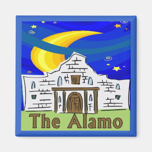 Starry Night Alamo Magnet