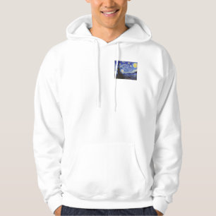 Starry Night and Vincent van Gogh Hoodie