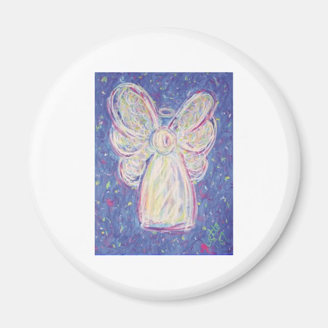 Starry Night Angel Magnet (Front)