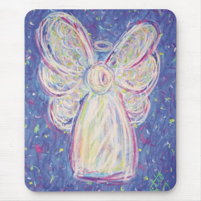 Starry Night Angel Mousepad (Front)