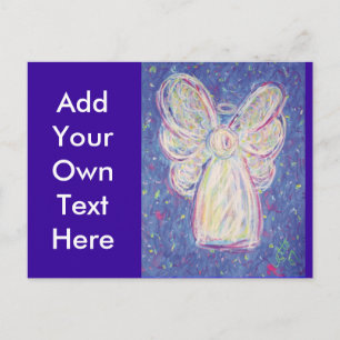Starry Night Angel Postcard