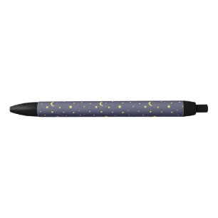 Starry Night Black Ink Pen