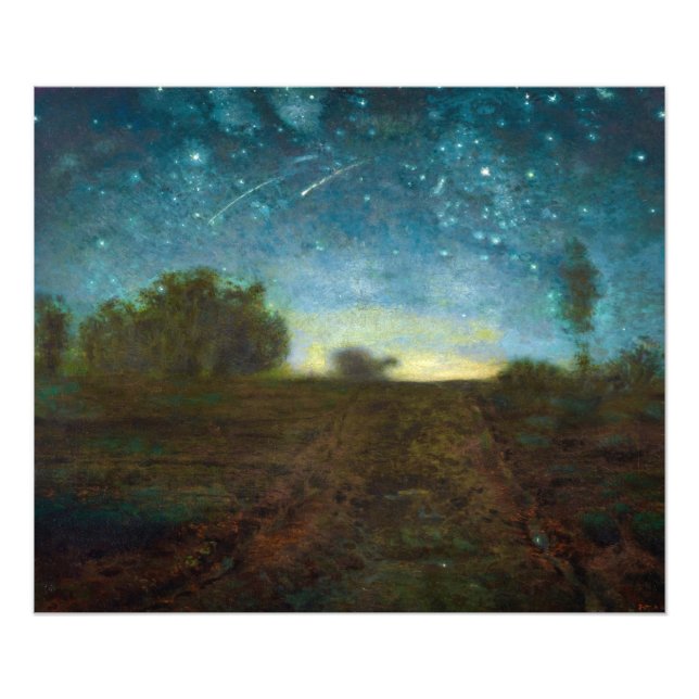 Starry Night by Jean-Francois Millet Photo Print (Front)