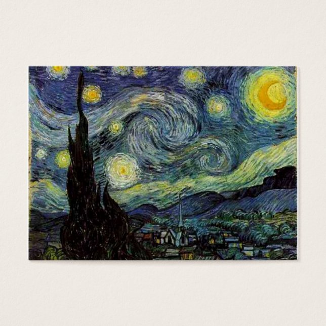 Starry night  by Van Gogh (Front)
