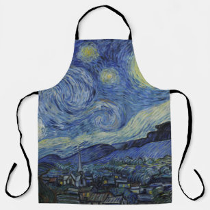 "Starry Night" by Van Gogh Apron