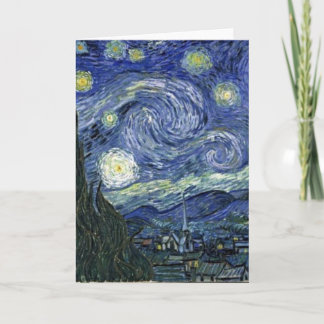 Starry Night by Van Gogh Card