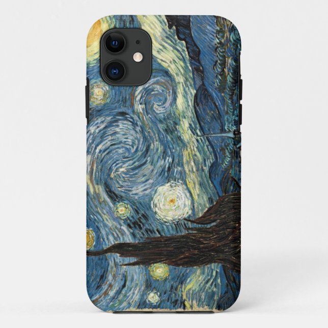 Starry Night by Van Gogh Case-Mate iPhone Case (Back)