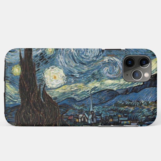 Starry Night by Van Gogh Case-Mate iPhone Case (Back (Horizontal))