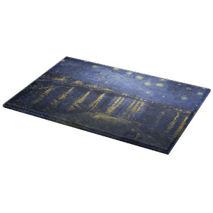 Starry Night by van Gogh Cutting Board