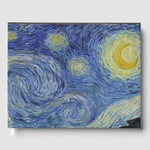 "Starry Night" by Van Gogh Guest Book