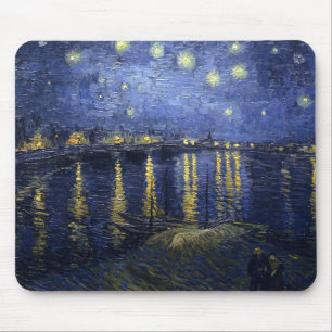 Starry Night by van Gogh Mouse Pad
