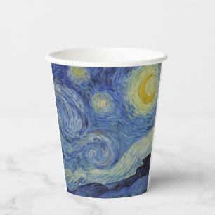 "Starry Night" by Van Gogh Paper Cups