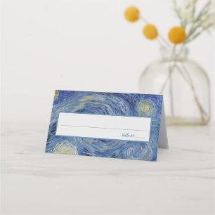 "Starry Night" by Van Gogh Place Card