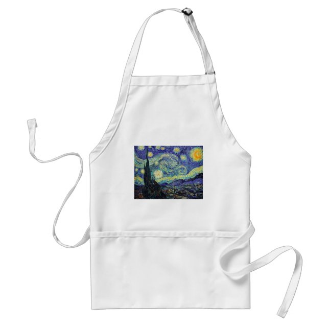 Starry Night by van Gogh Standard Apron (Front)