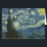 Starry Night by Vincent Van Gogh<br><div class="desc">Vincent Van Gogh's Starry Night. 1889 Oil on Canvas. Museum of Modern Art,  New York City</div>