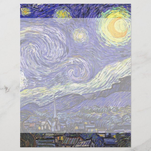 Starry Night by Vincent van Gogh (Front)