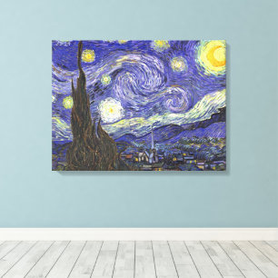 Starry Night by Vincent van Gogh Canvas Print