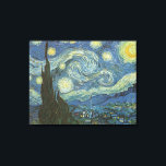 Starry Night by Vincent Van Gogh Canvas Print<br><div class="desc">Vincent Van Gogh's Starry Night. 1889 Oil on Canvas. Museum of Modern Art,  New York City</div>