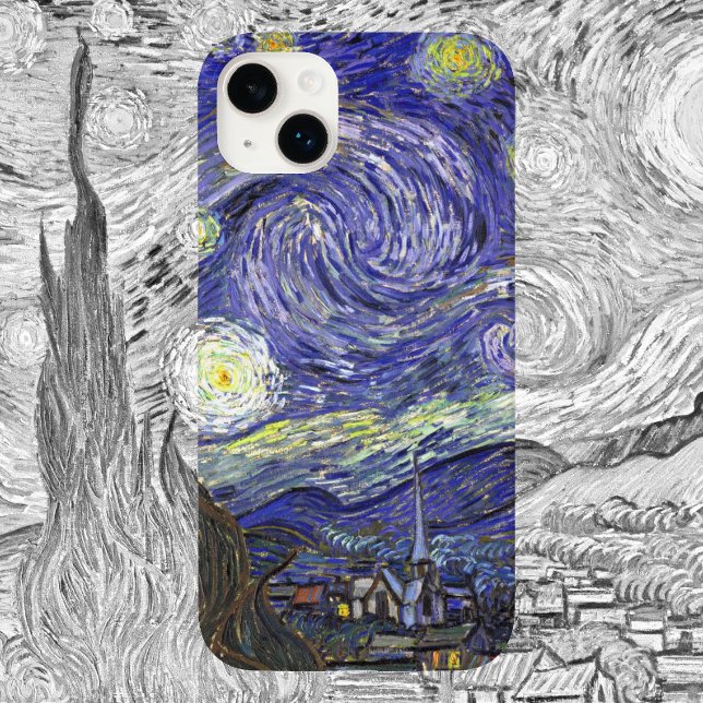 Starry Night by Vincent van Gogh Case-Mate iPhone Case (Creator Uploaded)