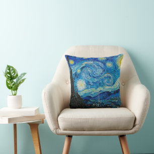 Starry Night by Vincent van Gogh Cushion