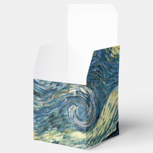 Starry Night by Vincent van Gogh. Famous art Favour Box
