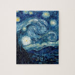 Starry Night By Vincent Van Gogh Jigsaw Puzzle<br><div class="desc">Starry Night By Vincent Van Gogh</div>