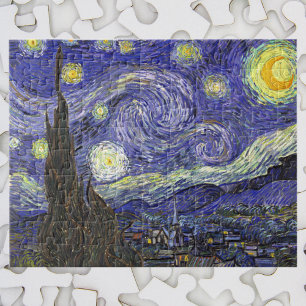 Starry Night by Vincent van Gogh Jigsaw Puzzle