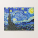 Starry Night by Vincent van Gogh Jigsaw Puzzle<br><div class="desc">Starry Night by Vincent van Gogh</div>