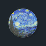 Starry Night by Vincent van Gogh Magnet<br><div class="desc">Starry Night by Vincent van Gogh</div>