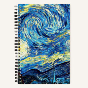Starry Night by Vincent van Gogh Notebook