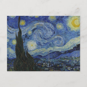 Starry Night by Vincent Van Gogh Postcard