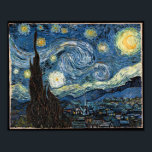 Starry Night by Vincent Van Gogh Poster<br><div class="desc">Starry Night by Vincent Van Gogh.</div>
