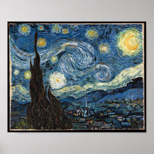 Starry Night by Vincent Van Gogh Poster