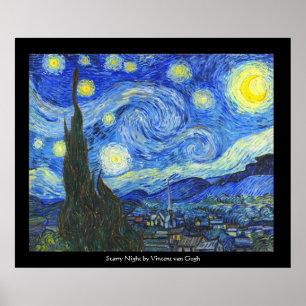 Starry Night by Vincent van Gogh Poster