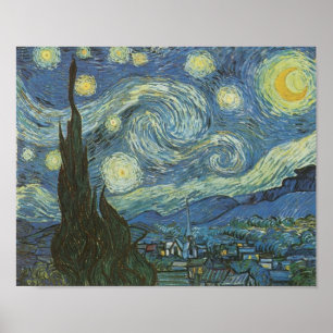 Starry Night by Vincent Van Gogh Poster