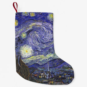 Starry Night by Vincent van Gogh Small Christmas Stocking