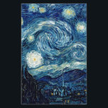 Starry Night By Vincent Van Gogh Stationery<br><div class="desc">Starry Night By Vincent Van Gogh</div>