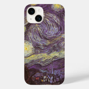 Starry Night by Vincent van Gogh, Vintage Fine Art Case-Mate iPhone 14 Case