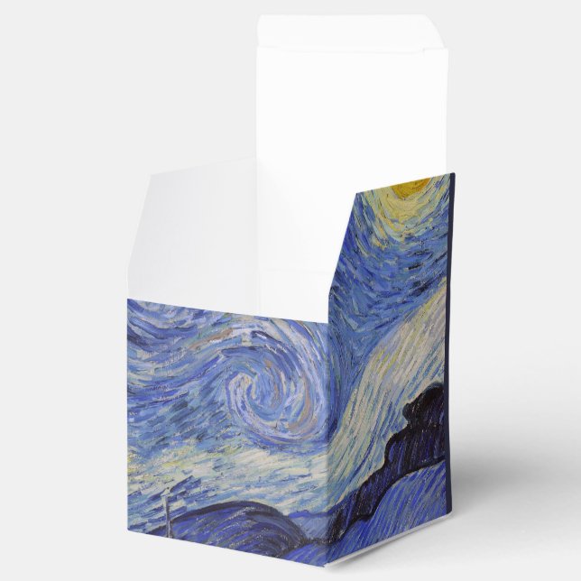 Starry night by Vincent Willem van Gogh painting Favour Box (Opened)