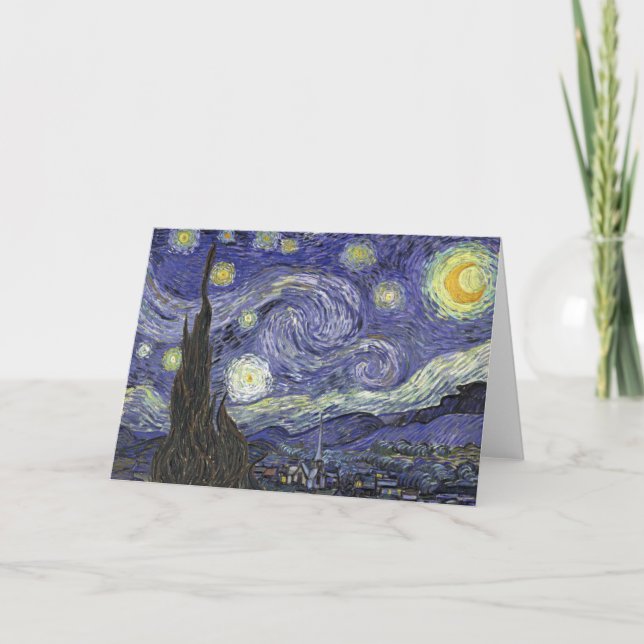 Starry Night Card (Front)