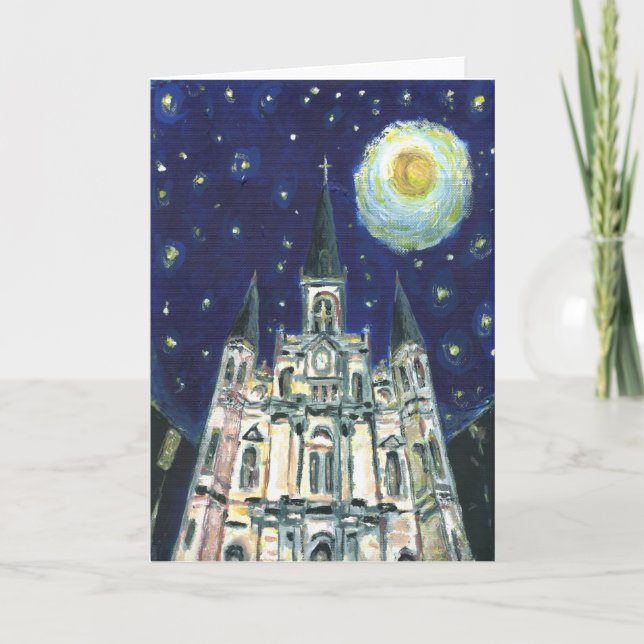 Starry Night Cathedral Card (Front)