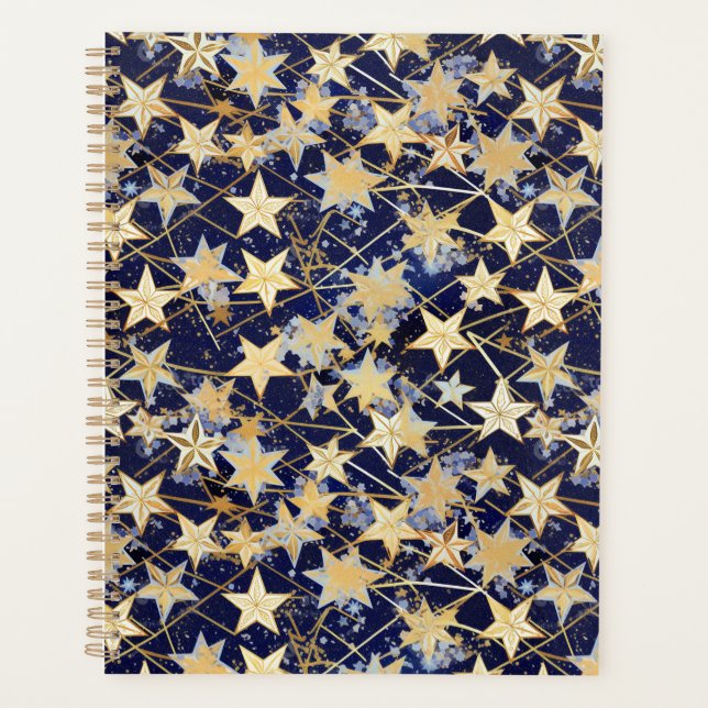 Starry Night Chiyogami Planner (Front)