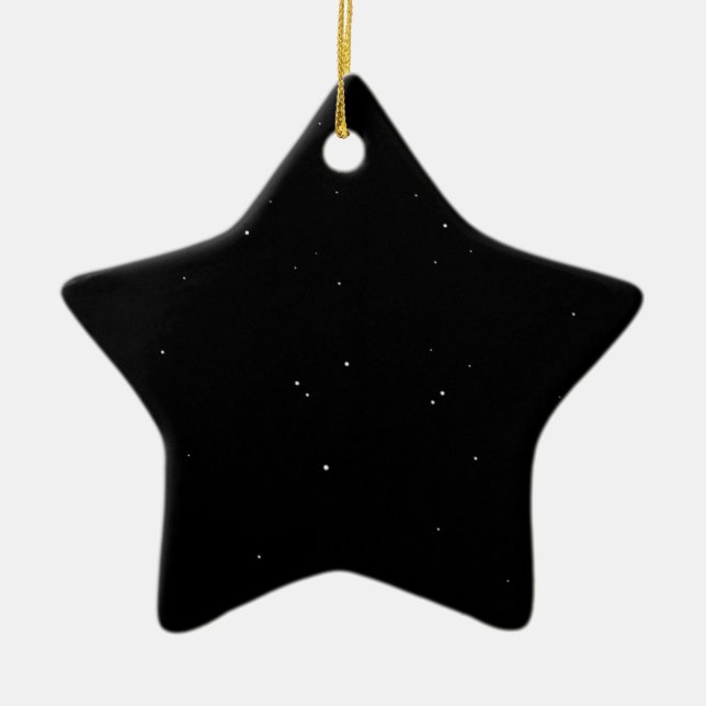 starry night Christmas Ornament (Front)