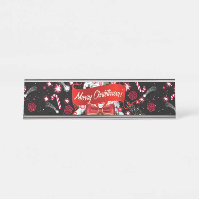Starry Night Desk Name Plate (Front)