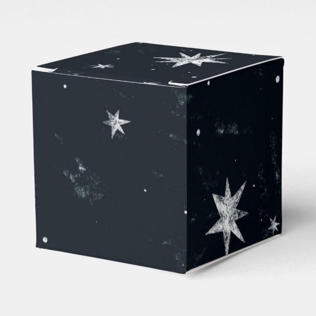 Starry Night Favour Box (Front Side)