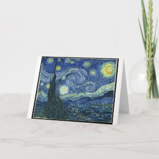 Starry Night Greeting Card