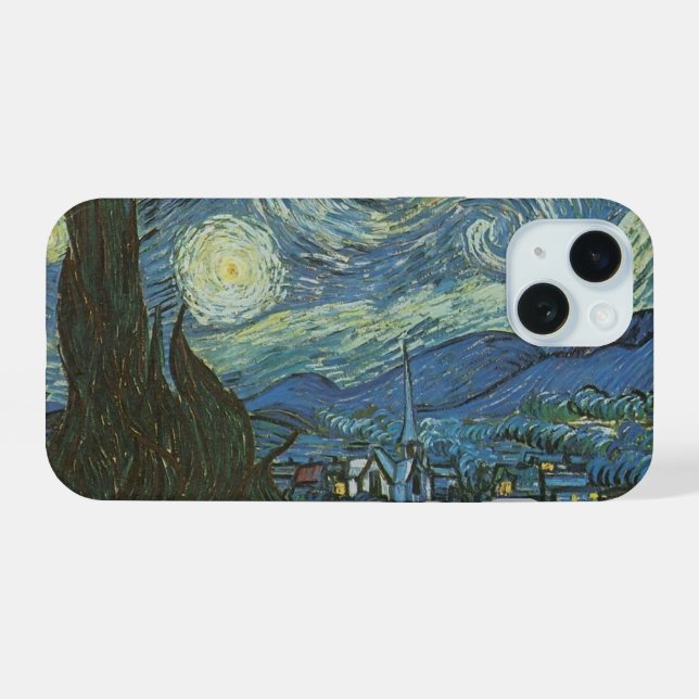 Starry Night iPhone 15 Case (Back Horizontal)